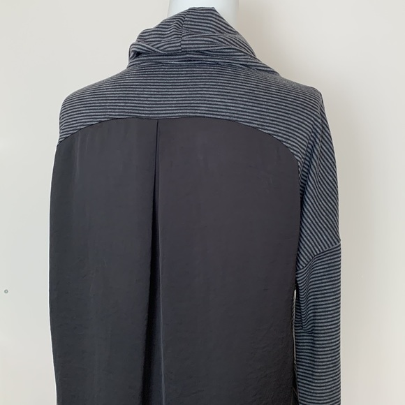 Melissa Nepton ⎮ Stripes cowl neckline top - Picture 5 of 11